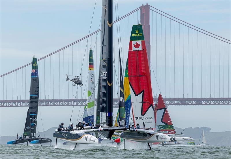 Race Day 1- Oracle San Francisco SailGP - March 22, 2025 - San Francisco - photo © Felix Diemer/SailGP