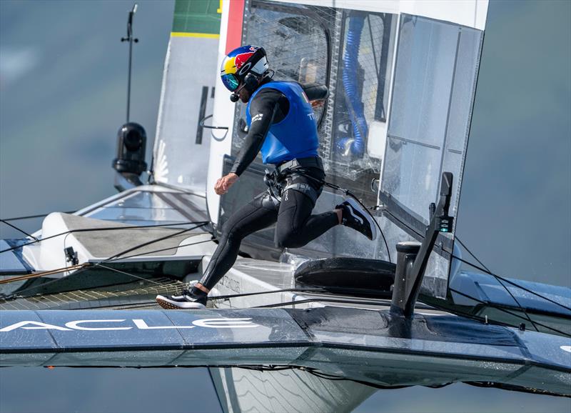Ruggero Tita (ITA) - Race Day 2-  Oracle San Francisco SailGP - March 23, 2025 - San Francisco - photo © Ricardo Pinto/SailGP
