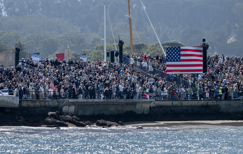 Fans - Race Day 2-  Oracle San Francisco SailGP - March 23, 2025 - San Francisco - photo © Ricardo Pinto/SailGP