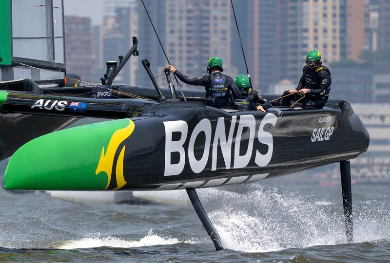  Bonds Flying Roos (AUS) - Mubadala New York Sail Grand Prix - June 6, 2025 - photo © Jason Ludlow/SailGP