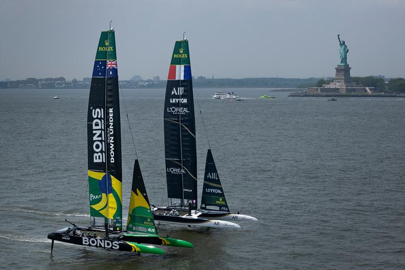 Bonds Flying Roos and France SailGP - Mubadala New York Sail Grand Prix - June 6, 2025 - photo © Simon Bruty/SailGP