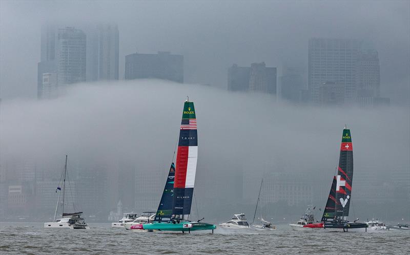 Day 1 of the Mubadala New York Sail Grand Prix  - photo © Simon Bruty for SailGP