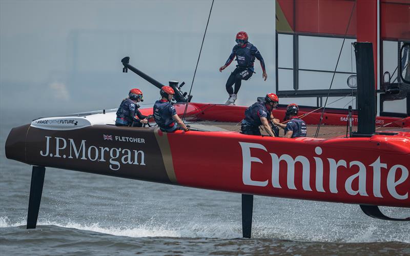 Emirates Great Britain SailGP Team - Mubadala New York Sail Grand Prix - photo © Ricardo Pinto for SailGP