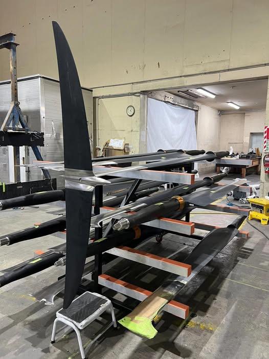 An early look at the low speed rudder elevators, testing this week but on the fleet in Geneva photo copyright SailGP taken at Royal New Zealand Yacht Squadron and featuring the F50 class