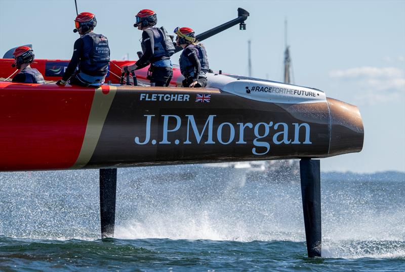 Race Day 2 of the Germany Sail Grand Prix - photo © Ricardo Pinto for SailGP