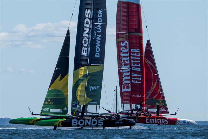Race Day 2 of the Germany Sail Grand Prix - photo © Ricardo Pinto for SailGP