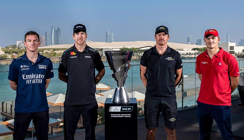 Top four skippers - SailGP Grand Final  - Abu Dhabi, UAE - November 27, 2025 - photo © Christopher Pike/SailGP