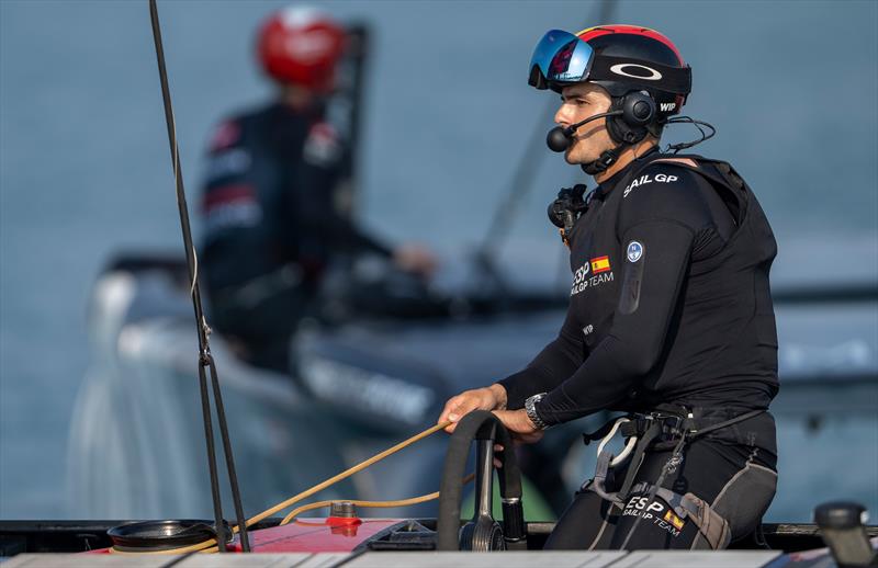  Diego Botin (ESP) - Los Gallos - Day 1 -  Mubadala Abu Dhabi Sail Grand Prix Season Grand Final - November 29, 2025 - photo © Ricardo Pinto/SailGP