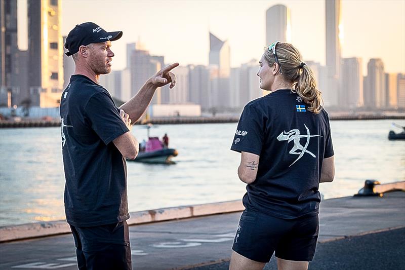 Launch and Christening - Artemis Racing - SailGP - November 2025 - Abu Dhabi, UAE - photo © Artemis Racing