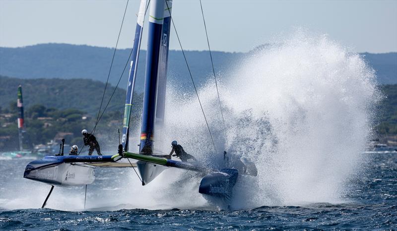 Germany touches down - SailGP - September 2025 - Saint Tropez, Australia - photo © Jonathan Nackstrand/SailGP