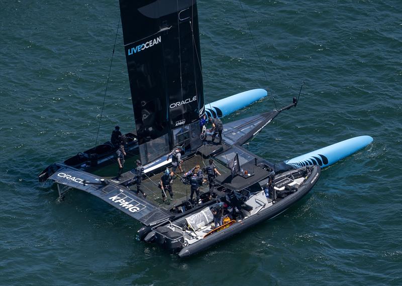 Black Foils - Oracle Perth Sail Grand Prix - Event 1, Day 1, Season 6 - January 17, 2026  - photo © James Gourley/SailGP