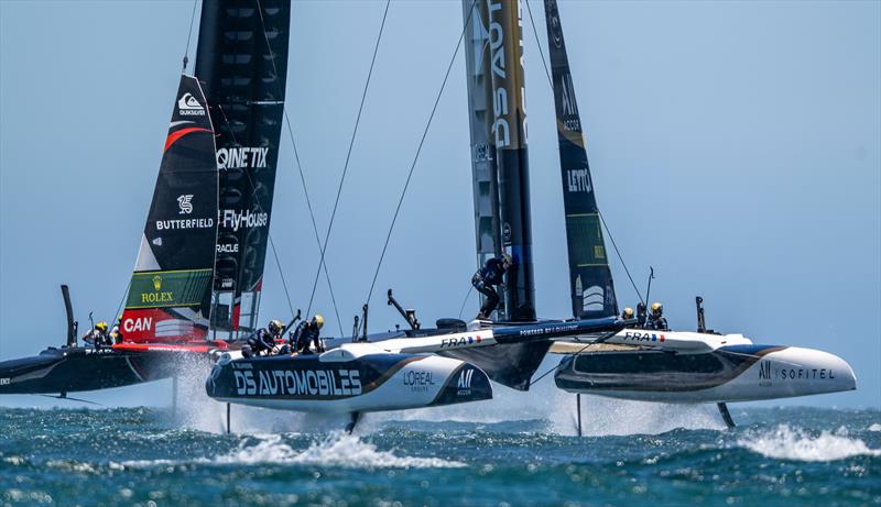 DS Automobiles France - Race Day 2 - Oracle Perth Sail Grand Prix - January 18, 2026 - photo © Ricardo Pinto/SailGP