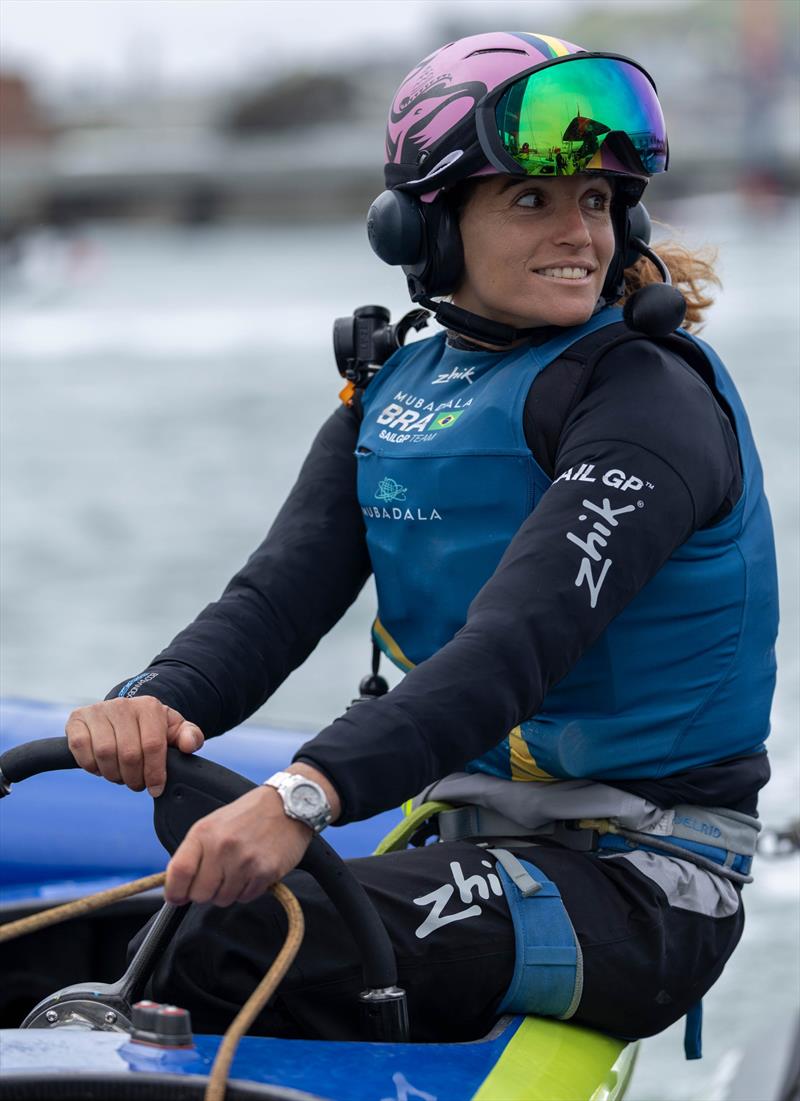 Martine Grael, the first female driver to join the Rolex SailGP Championship, became a Rolex Testimonee in 2024 - photo © Rolex / Felix Diemer for SailGP