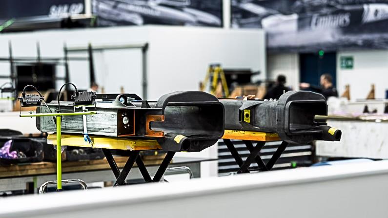 Replacement parts for the Black Foils F50 await shipping to New Zealand - January 30, 2026 - photo © Sail GP