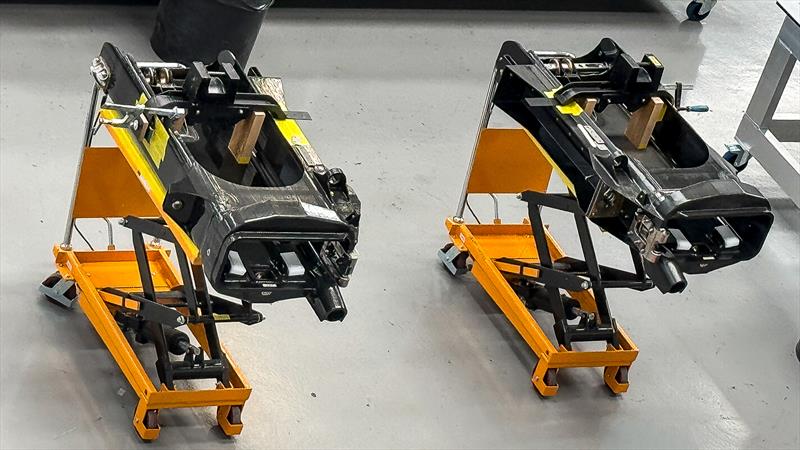 Foil Cases - SailGP Technologies - Southampton - July 2025 - photo © Richard Gladwell - Sail-World.com/nz