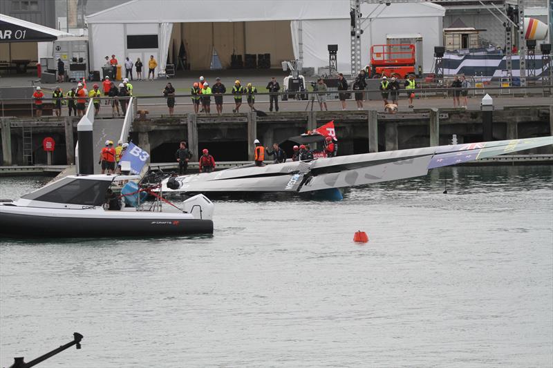 Black Foils (NZL ) - Day 1 - ITM NZ SailGP - Auckland - February 14, 2026 photo copyright Richard Gladwell - Sail-World.com/nz taken at Royal New Zealand Yacht Squadron and featuring the F50 class