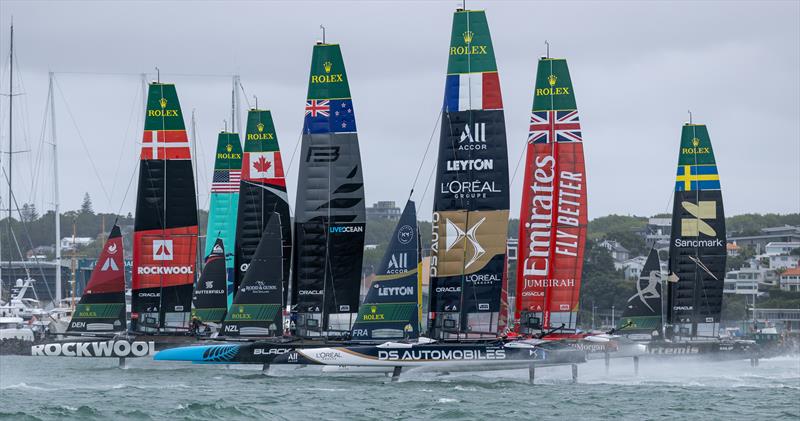 The Sprint leg - Day 1 of ITM NZ SailGP - Auckland - February 14, 2026 - photo © Felix Diemer/SailGP