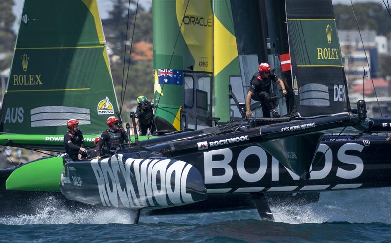 Rockwool Denmark - Oracle Perth SailGP - January 2026  photo copyright Samo Vidic/SailGP taken at Royal Perth Yacht Club and featuring the F50 class