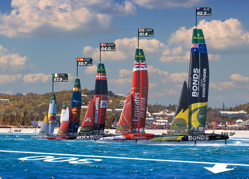 Apex Group Bermuda Sail Grand Prix photo copyright SailGP taken at  and featuring the F50 class