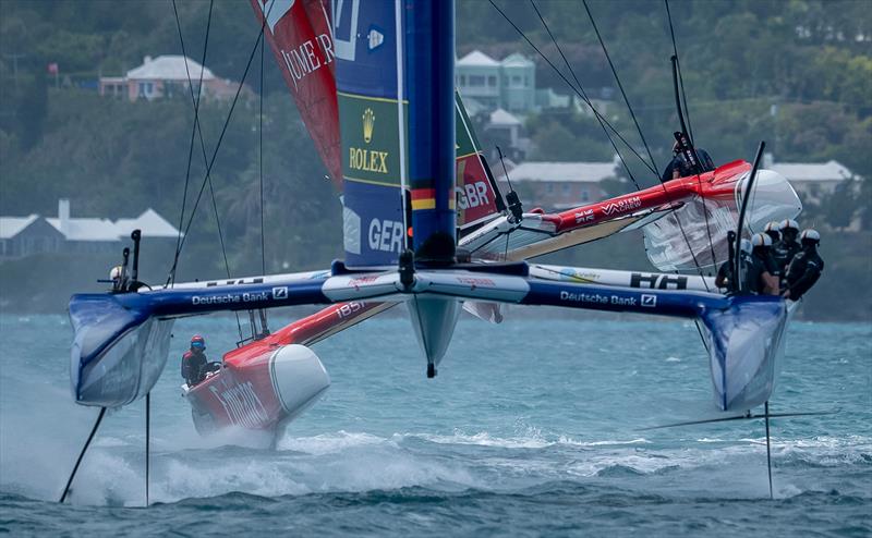 Germany and Great Britain - Day 1 - Apex Group Bermuda SailGP - May 9, 2026 - photo © Jason Ludlow/SailGP
