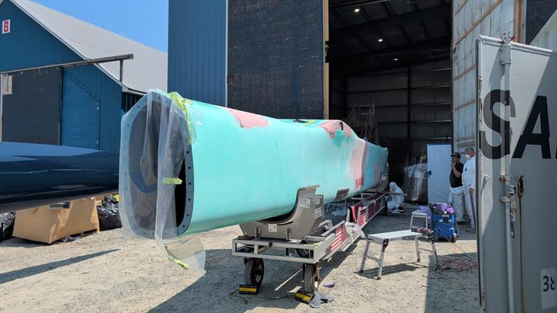 Team USA F50 under repair - SailGP Halifax - June 2026 - photo © SailGP