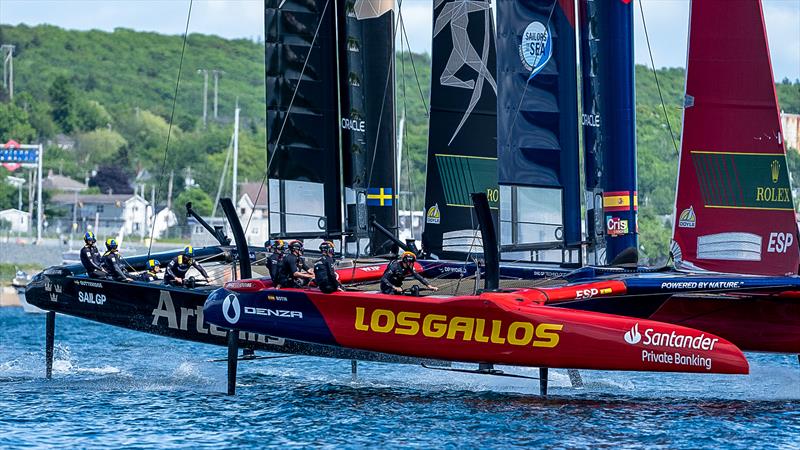 Los Gallos and Artemis - Race Day 2 - Canada Sail Grand Prix in Halifax - June 22, 2026, - photo © Jason Ludlow/SailGP