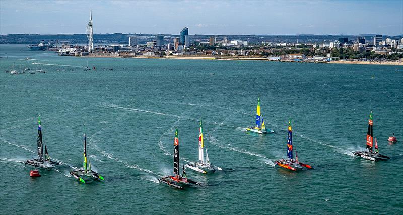 Day 1  - Emirates Great Britain SailGP  - Portsmouth, United Kingdom - July  25, 2026 - photo © Ricardo Pinto/SailGP