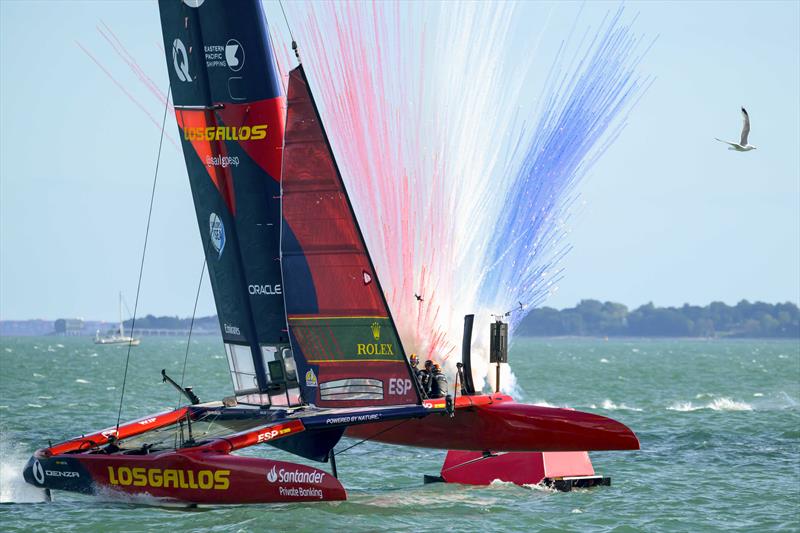 Spain's Los Gallos win the Emirates Great Britain Sail Grand Prix 2026 - photo © David Maynard / www.alleycatphotographer.com