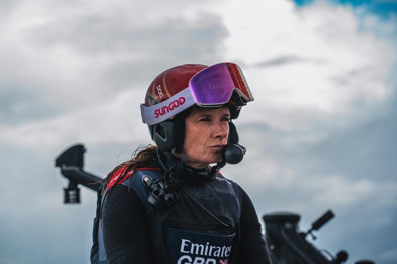 Emirates GBR Strategist Hannah Mills OBE said she felt the team was in a better place heading into the next event - photo © Jackson Green