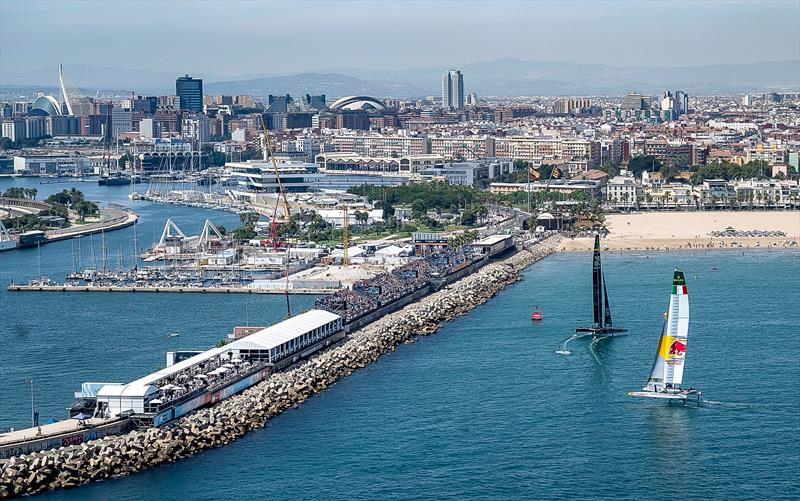 A familiar venue for America's Cup fans - Day 1 - Spain Sail Grand Prix - Valencia - September 5, 2026 - photo © Ricardo Pinto/SailGP