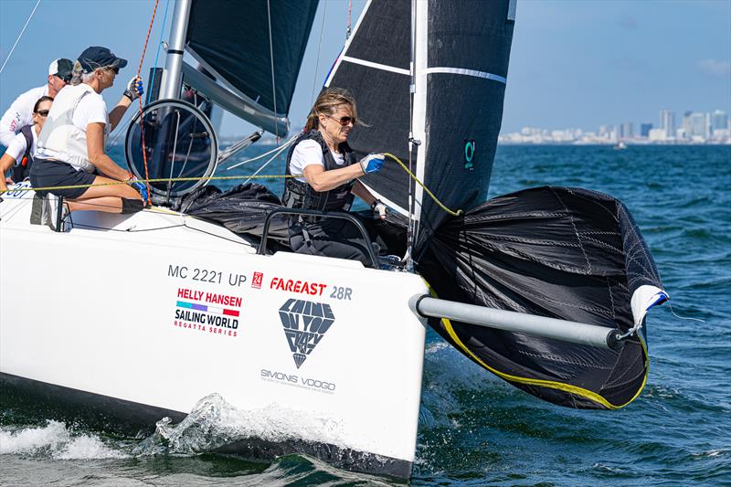 Helly Hansen Sailing World Regatta Series St. Petersburg - Day 1 photo copyright Walter Cooper / Sailing World taken at St. Petersburg Yacht Club, Florida and featuring the FarEast 28 class