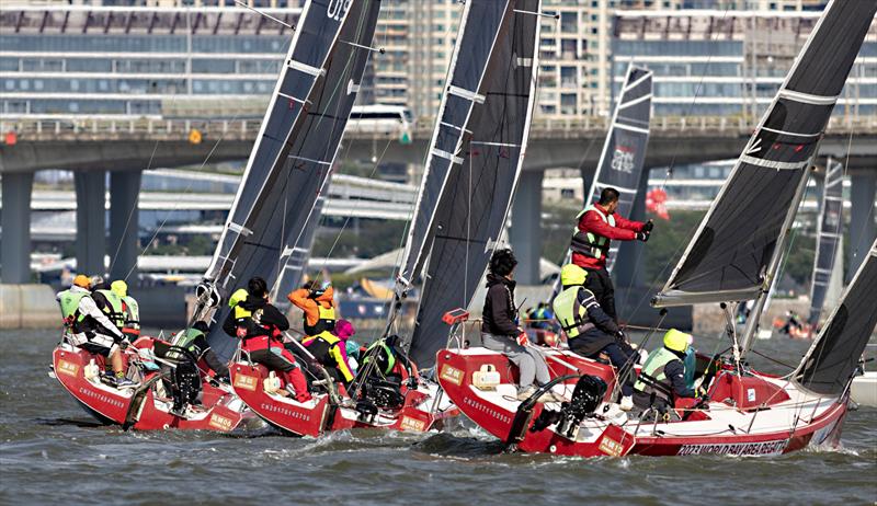 2023 World Bay Area Regatta  photo copyright Guy Nowell taken at  and featuring the FarEast 28 class