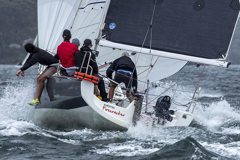 Firecracker won the first class Nationals - Fareast 28R one-design Australian Championship photo copyright Andrea Francolini taken at Middle Harbour Yacht Club and featuring the FarEast 28 class