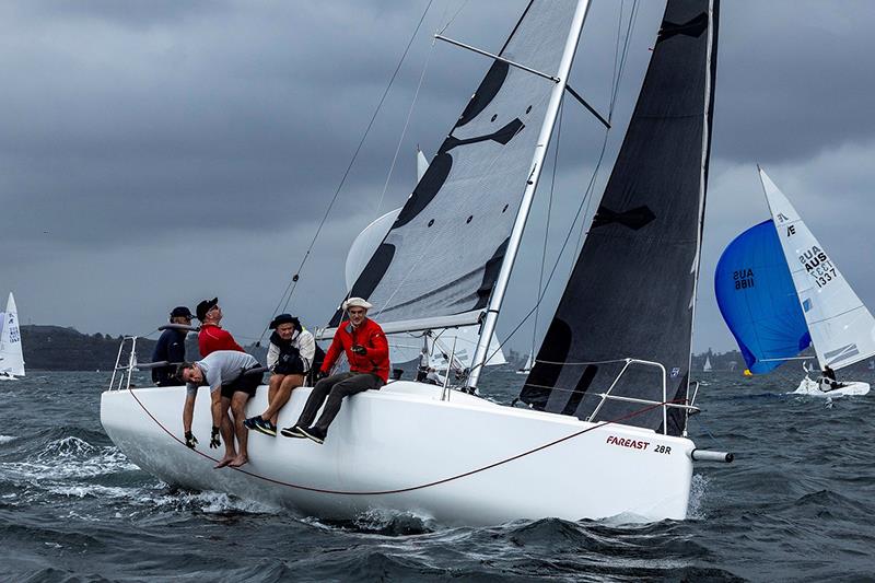 Wildling 3 placed third on countback - Fareast 28R one-design Australian Championship - photo © Andrea Francolini