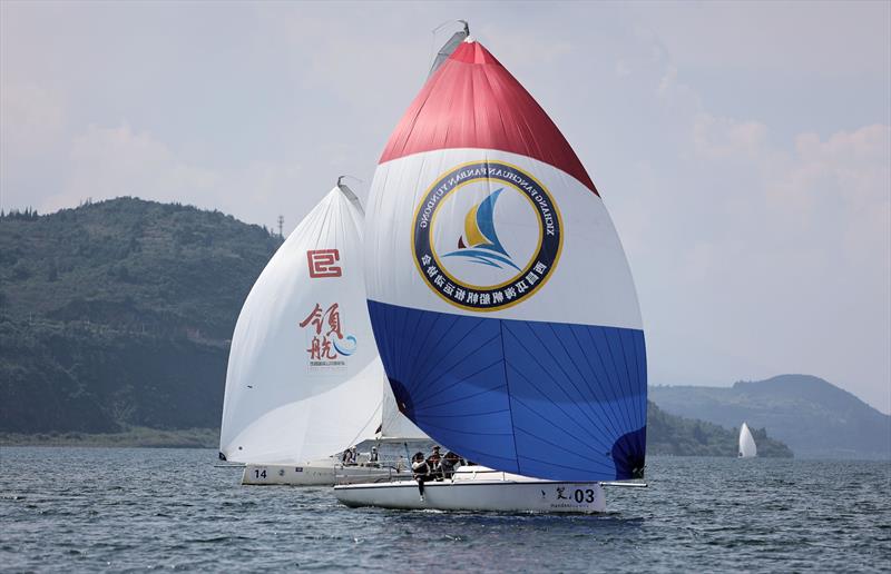 2025 Lake Fuxian Regatta photo copyright Mark Jardine taken at  and featuring the FarEast 28 class
