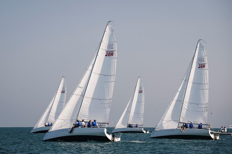 2025 World Sailing Inclusion Championships final day photo copyright Oman Sail taken at Oman Sail and featuring the FarEast 28 class