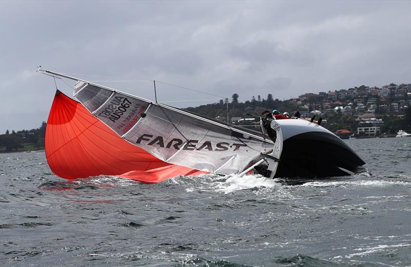 Aetos III laid over today - 2026 Nautilus Marine Insurance Sydney Harbour Regatta - photo © Brett Costello / MHYC