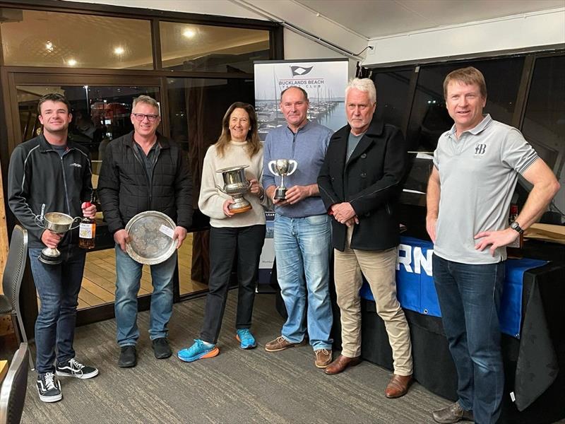 Team Shokran receiving their trophies at the 2025 Farr 1020 National Championship - photo © Robert Groothuis