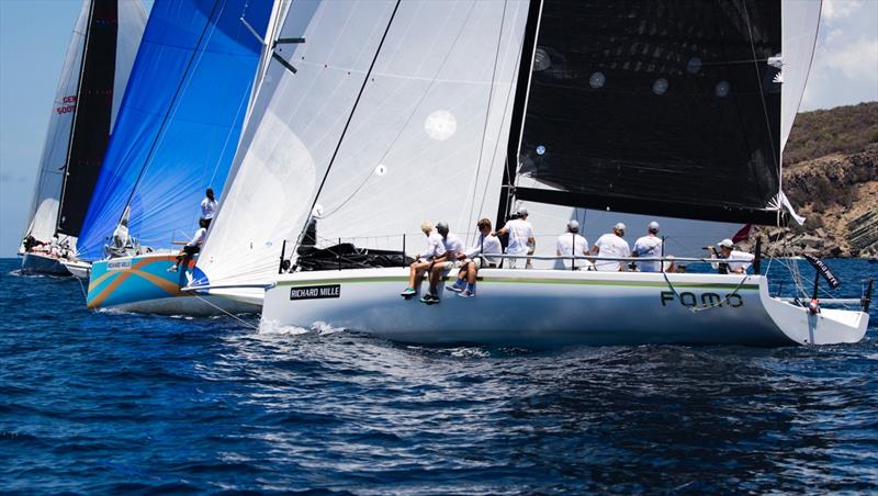 Team Fomo on day 4 at Les Voiles de St. Barth photo copyright Rachel Fallon-Langdon / Team FOMO taken at Saint Barth Yacht Club and featuring the Farr 280 class