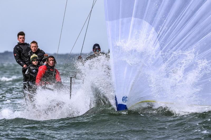 Jamie Rankin's Farr 280 Pandemonium goes down the mine during the RORC Vice Admiral's Cup - photo © Rick Tomlinson / www.rick-tomlinson.com