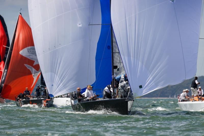 Jonathan Powell's Farr 280 Peggy - Champagne Charlie June Regatta photo copyright Paul Wyeth / RSrnYC taken at Royal Southern Yacht Club and featuring the Farr 280 class