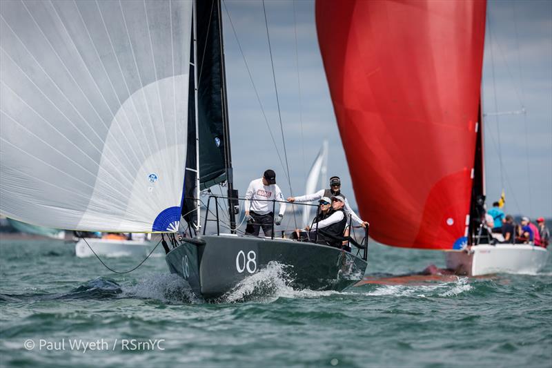 Gweilo, Farr 280, during the Salcombe Gin July Regatta at the Royal Southern YC photo copyright Paul Wyeth / RSrnYC taken at Royal Southern Yacht Club and featuring the Farr 280 class