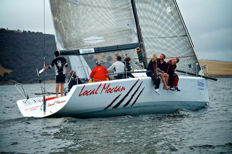 Local Mocean on day 1 of the Farr 40 John Calvert-Jones Trophy photo copyright Dane Lojek taken at Royal Yacht Club of Tasmania and featuring the Farr 40 class