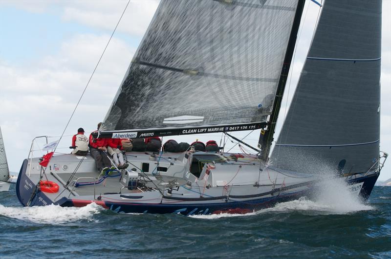 Voodoo Chile on day 4 of the Farr 40 John Calvert-Jones Trophy photo copyright Dane Lojek / Cody Williams taken at Royal Yacht Club of Tasmania and featuring the Farr 40 class