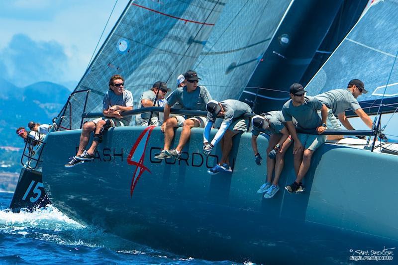 Skipper Helmut Jahn and his crew on Flash Gordon 6 had a strong day on the water on day 2 of the Farr 40 California Cup photo copyright Sara Proctor / www.sailfastphotography.com taken at California Yacht Club and featuring the Farr 40 class