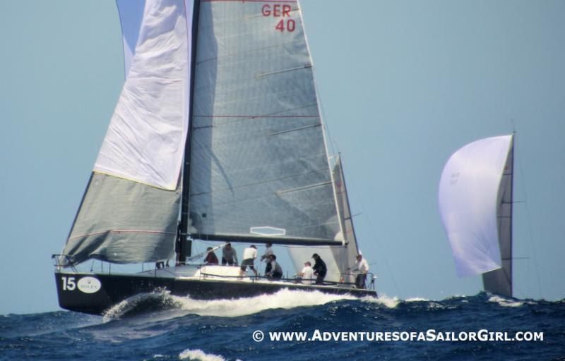 Struntje Lightj wins race 2 on day 1 of the Rolex Farr 40 Worlds - photo © Nic Douglass / www.AdventuresofaSailorGirl.com