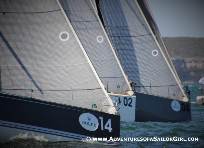 Day 2 of the Rolex Farr 40 Worlds photo copyright Nic Douglass / www.AdventuresofaSailorGirl.com taken at Royal Sydney Yacht Squadron and featuring the Farr 40 class