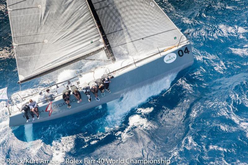 Day 2 of the Rolex Farr 40 Worlds photo copyright Rolex / Kurt Arrig taken at Royal Sydney Yacht Squadron and featuring the Farr 40 class