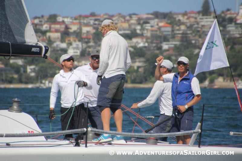 Day 2 of the Rolex Farr 40 Worlds photo copyright Nic Douglass / www.AdventuresofaSailorGirl.com taken at Royal Sydney Yacht Squadron and featuring the Farr 40 class