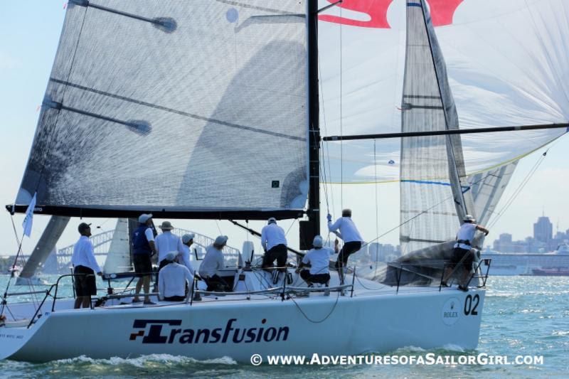 Guido Belgiorno-Nettis of Sydney on Transfusion on the final day of the Rolex Farr 40 Worlds - photo © Nic Douglass / www.AdventuresofaSailorGirl.com